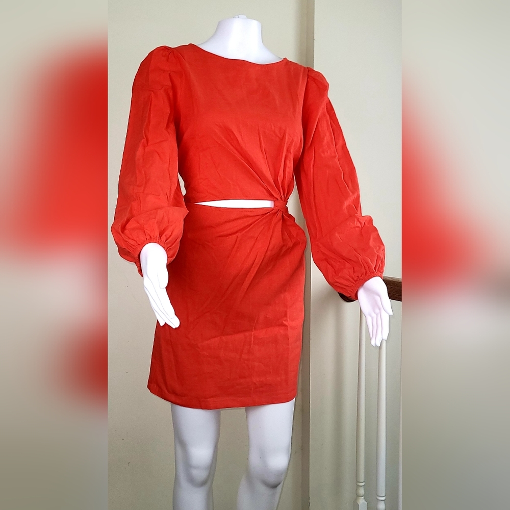And Now This Cutton Cut Out Mini Dress